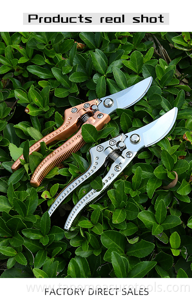 manufacturers wholesale garden pruning shears fruit scissors good quality trimmer labor-saving shears